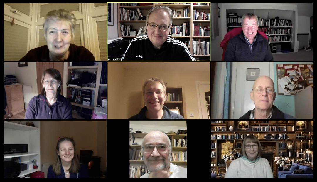 2020 Committee Haddington Camera Club committee meeting online in January 2021